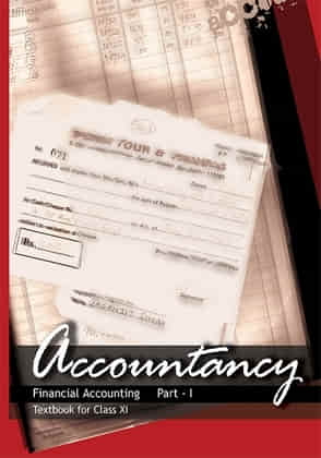 Class 11 Accountancy -1 Financial Accounting text book